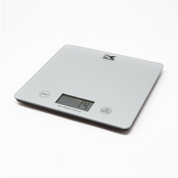 Kalorik Silver Digital Kitchen Scale