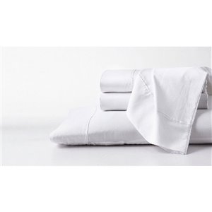Ensemble de draps en coton pima pour grand lit par GhostBed, 4 mcx