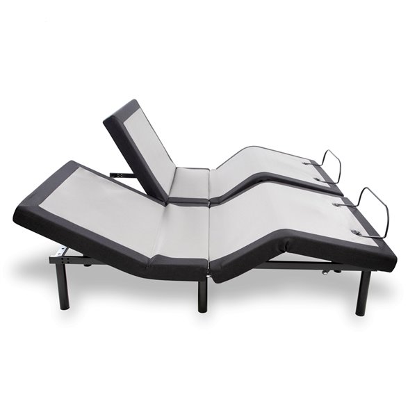 GhostBed Black King Adjustable Bed Base