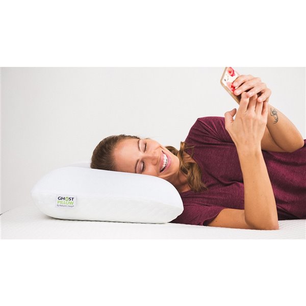 GhostBed Standard Soft Memory Foam Bed Pillow