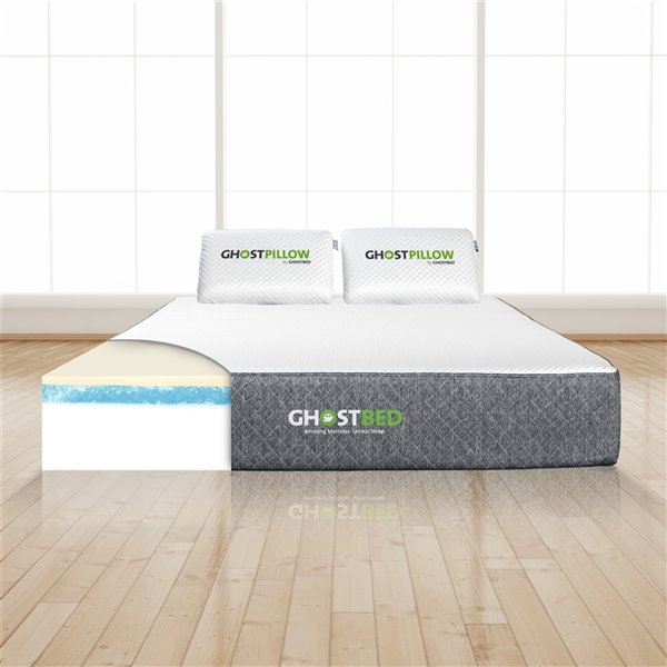 GhostBed Classic 11-in Medium Adjustable Full Memory Foam Mattress