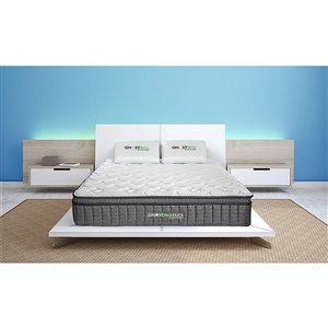 GhostBed Flex 13-in Medium Adjustable Twin Memory Foam Mattress