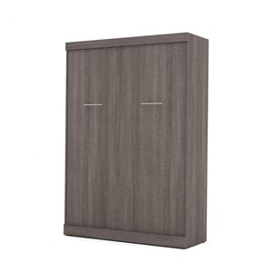 Bestar Nebula Bark Grey Full Murphy Bed