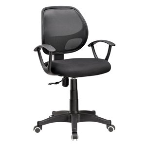 Chaise de bureau noire contemporaine ergonomique Spark de Sonas Seating Inc. à hauteur réglable