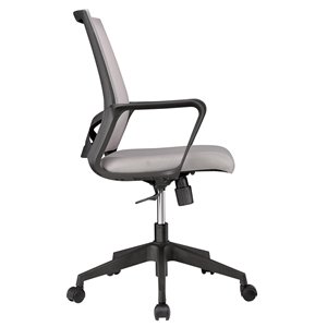 Chaise de bureau grise contemporaine ergonomique Esprit de Sonas Seating Inc. à hauteur réglable