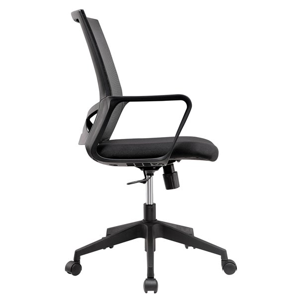 Chaise de bureau noire contemporaine ergonomique Esprit de Sonas Seating Inc. à hauteur réglable
