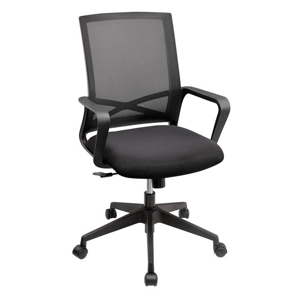 Chaise de bureau noire contemporaine ergonomique Esprit de Sonas Seating Inc. à hauteur réglable
