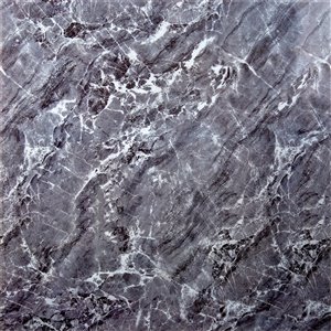 Décalque mural auto-adhésif géométrique gris par Truu Design, 11,8 po x 11,8 po