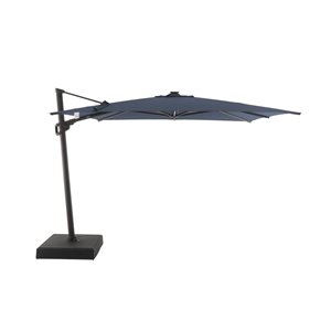 Modern Muse 10-ft Spectrum Indigo Offset Patio Umbrella Crank