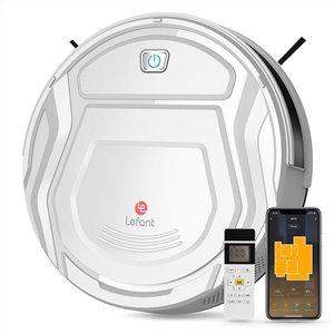 Lefant M White Auto Charging Robotic Vacuum Hepa Filter