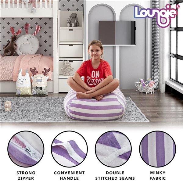 Lavender bean bag hot sale