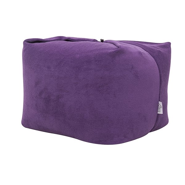 purple bean bag chair