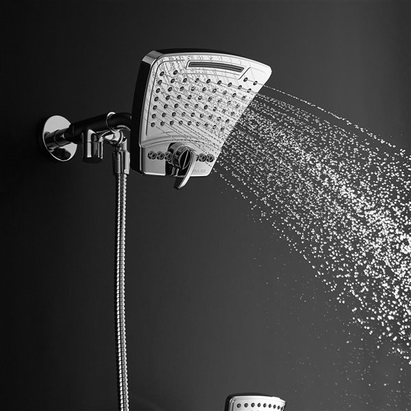 PULSE ShowerSpas PowerShot Chrome Shower Bar System