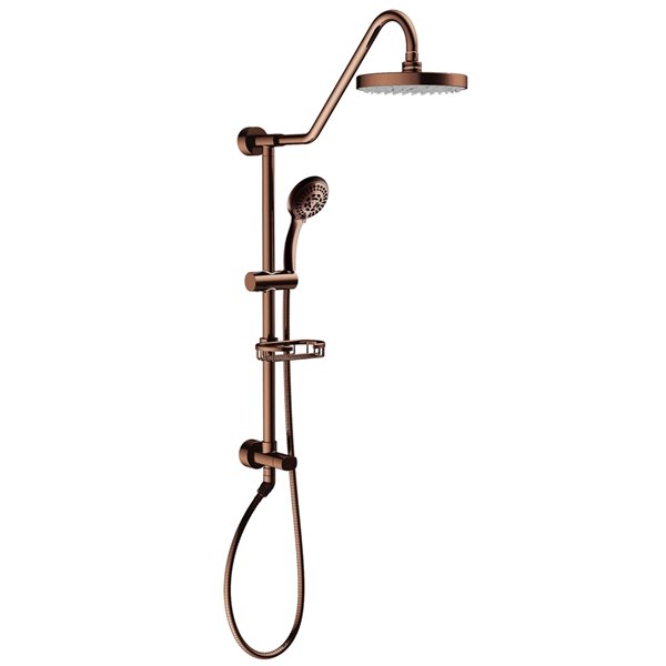 PULSE ShowerSpas Kauai Oil Rubbed Bronze Shower Bar System