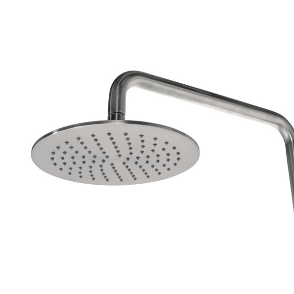 PULSE ShowerSpas Aquarius Brushed Nickel Shower Bar System