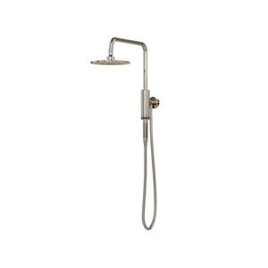 PULSE ShowerSpas Aquarius Brushed Nickel Shower Bar System
