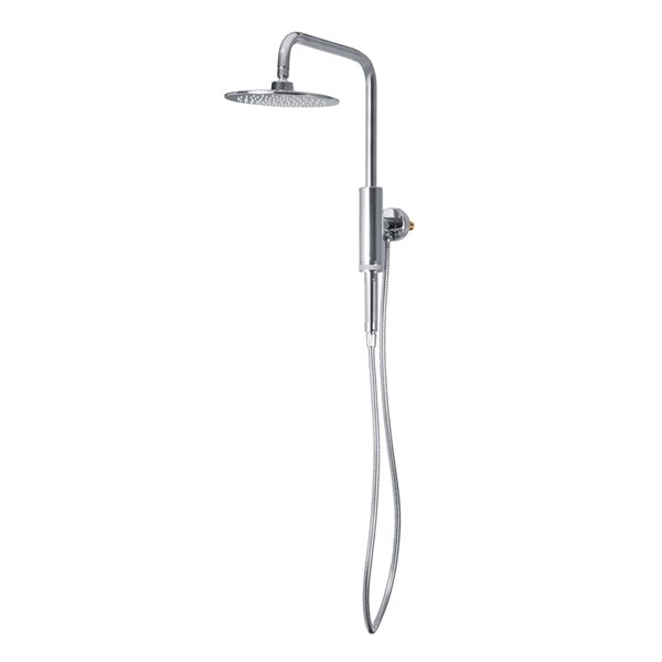 PULSE ShowerSpas Aquarius Chrome Shower Bar System