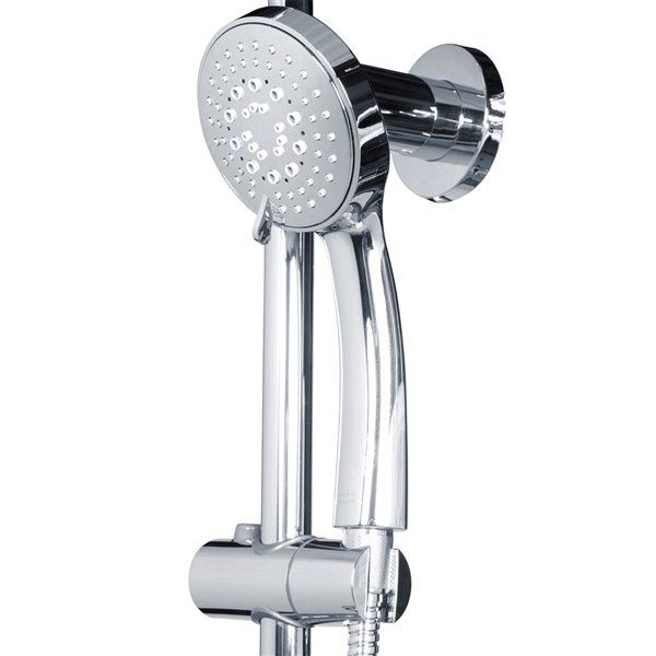 PULSE ShowerSpas Lanai Chrome 3-Spray Shower Bar System