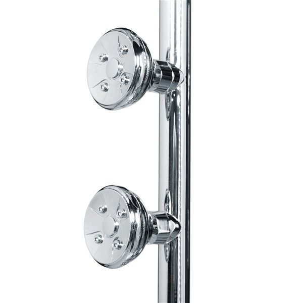 PULSE ShowerSpas Lanai Chrome 3-Spray Shower Bar System