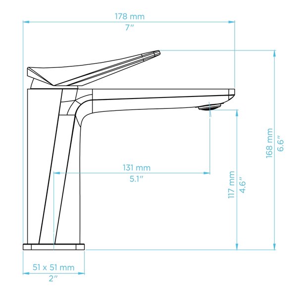 Transform Hudson Chrome 1-Handle Bathroom Sink Faucet with Drain and Deck Plate