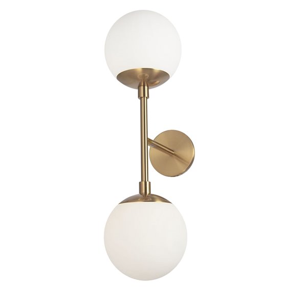 Halogen wall store sconce