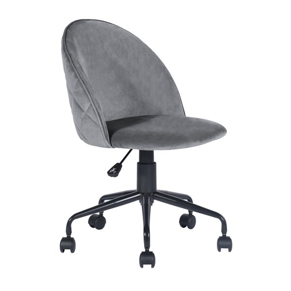 Chaise de bureau pivotante contemporaine et ergonomique avec