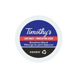 Keurig Timothy's Breakfast Blend 96-Pack of K-Cup Coffee Pods