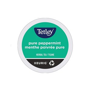 Keurig Tetley Pure Peppermint Herbal Tea 96-Pack of K-Cup Coffee Pods