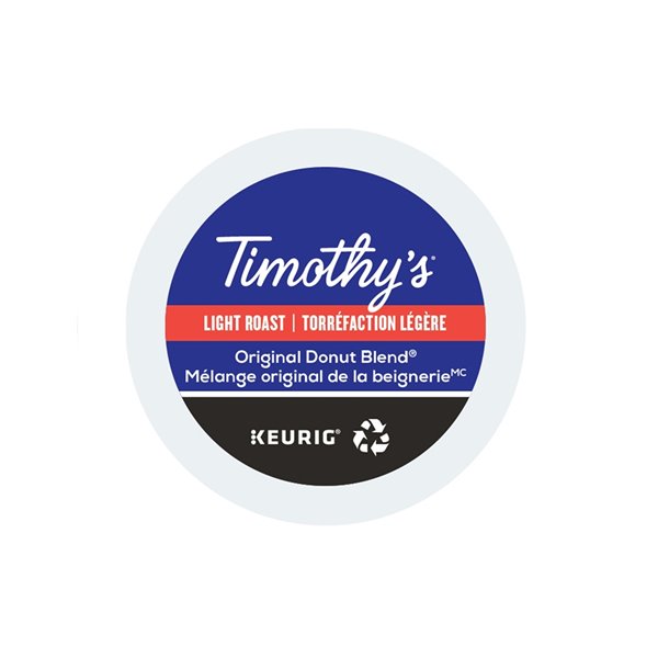Keurig Timothy's Original Donut Blend 96-Pack of K-Cup Coffee Pods