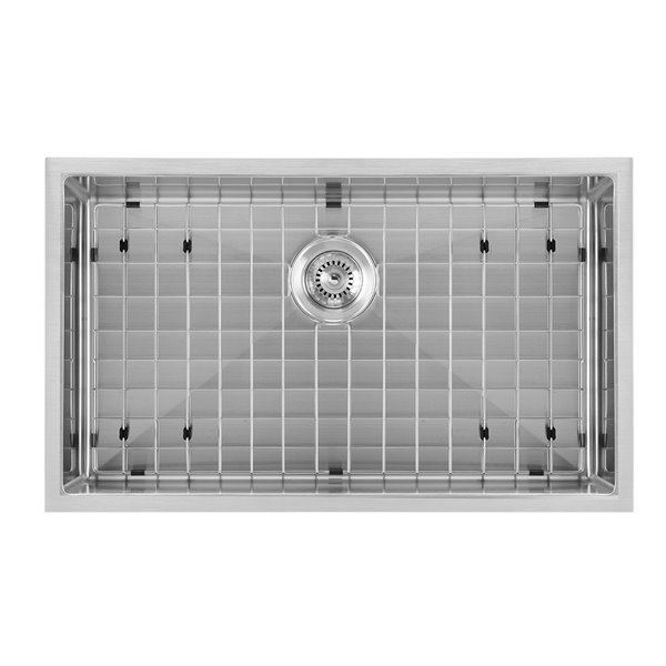 Whitehaus Collection Stainless Steel Over The Sink Strainer