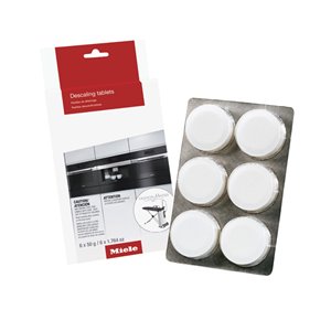 Miele 6-pack Decalcifying Tablets