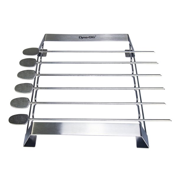 Dyna-glo 7-pack Stainless Steel Skewer