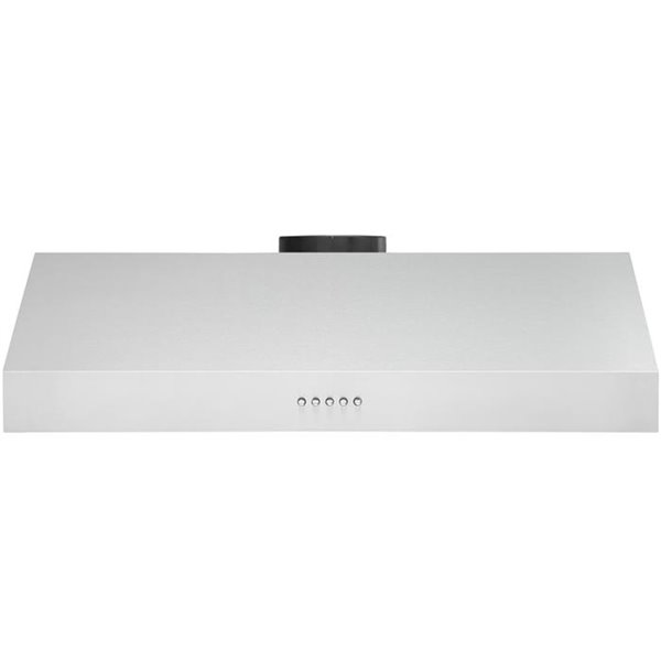 Ancona Ducted Under Cabinet Range Hood in Stainless Steel 440 CFM