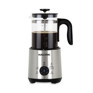 Kalorik 3-Cup Stainless Steel Residential French Press