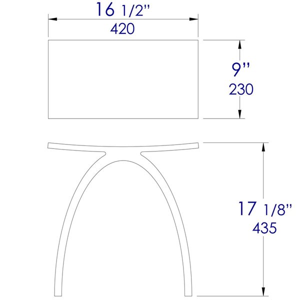 ALFI brand Black Matte Composite Freestanding Shower Chair