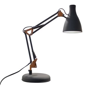 BAZZ Loft 20.5-in Black LED On/Off Switch Table Lamp