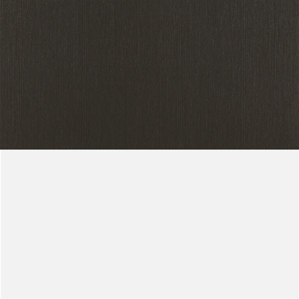 Bestar Equinox 56-in Deep Grey & White Modern/contemporary L-shaped