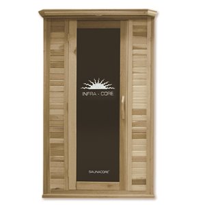 Saunacore Horizon Purity 84-in H x 48-in W x 48-in D Western Cedar Infrared Sauna