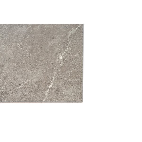 Surface Design 6-Pack Stone Marble 16-in x 32-in Satin Aluminum Marble Self-Adhesive Tile