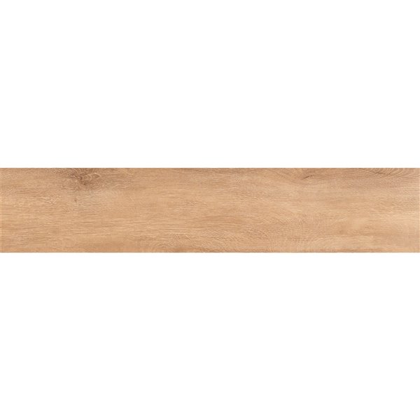 Surface Design 10-Pack Caramel Oak 8-in x 36-in Satin Aluminum Self-Adhesive Tile