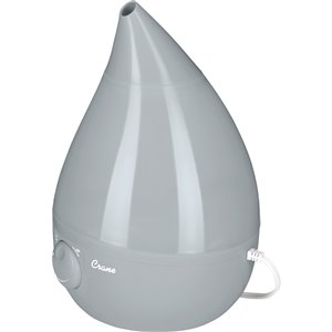 Humidificateur de table à ultrasons Drops de 1 gal. pour pièces de 401 - 1000 pi² par Crane