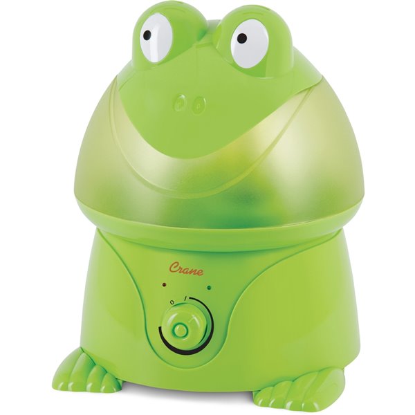 Crane Adorable Frog 1-gal. Tabletop Ultrasonic Humidifier (for Rooms 401 - 1000-sq. ft.)