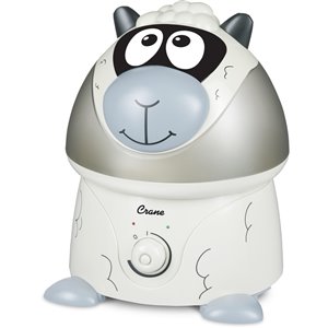 Crane Adorable Sheep 1-gal. Tabletop Ultrasonic Humidifier (for Rooms 401 - 1000-sq. ft.)