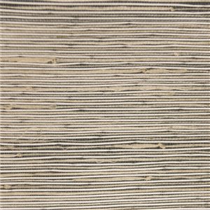 Papier peint Falkirk Elgin de Dundee Deco, toile de ramie 3D, 54 pi² beige, blanc et gris pâle sans colle à appliquer sur le