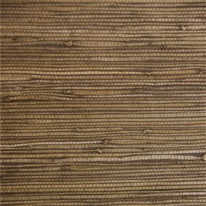 Papier peint Falkirk Elgin de Dundee Deco en toile de ramie 3D, 54 pi² beige et brun foncé sans colle à appliquer sur le mur