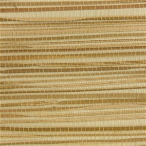 Papier peint Falkirk Elgin de Dundee Deco en toile de ramie 3D, 54 pi² beige pâle et brun sans colle à appliquer sur le mur