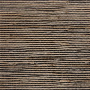 Papier peint Falkirk Elgin de Dundee Deco en toile de ramie 3D, 54 pi² beige pâle et noir sans colle à appliquer sur le mur