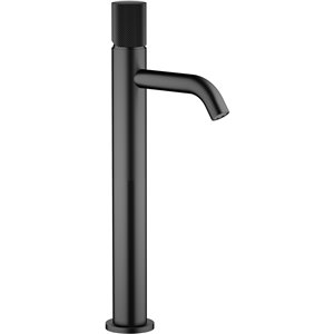 Agua Canada Rosabella Matte Black 1-handle Vessel Bathroom Sink Faucet Deck Plate Included