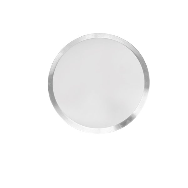 TorontoLed 16-in White Integrated LED Flush Mount Light