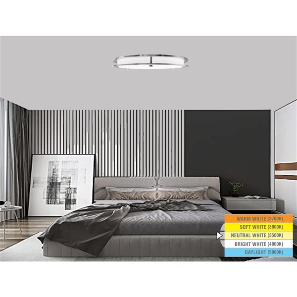 ◆hana＊◆ Hannah Flush Mount | Dainolite – Canada Light Shop